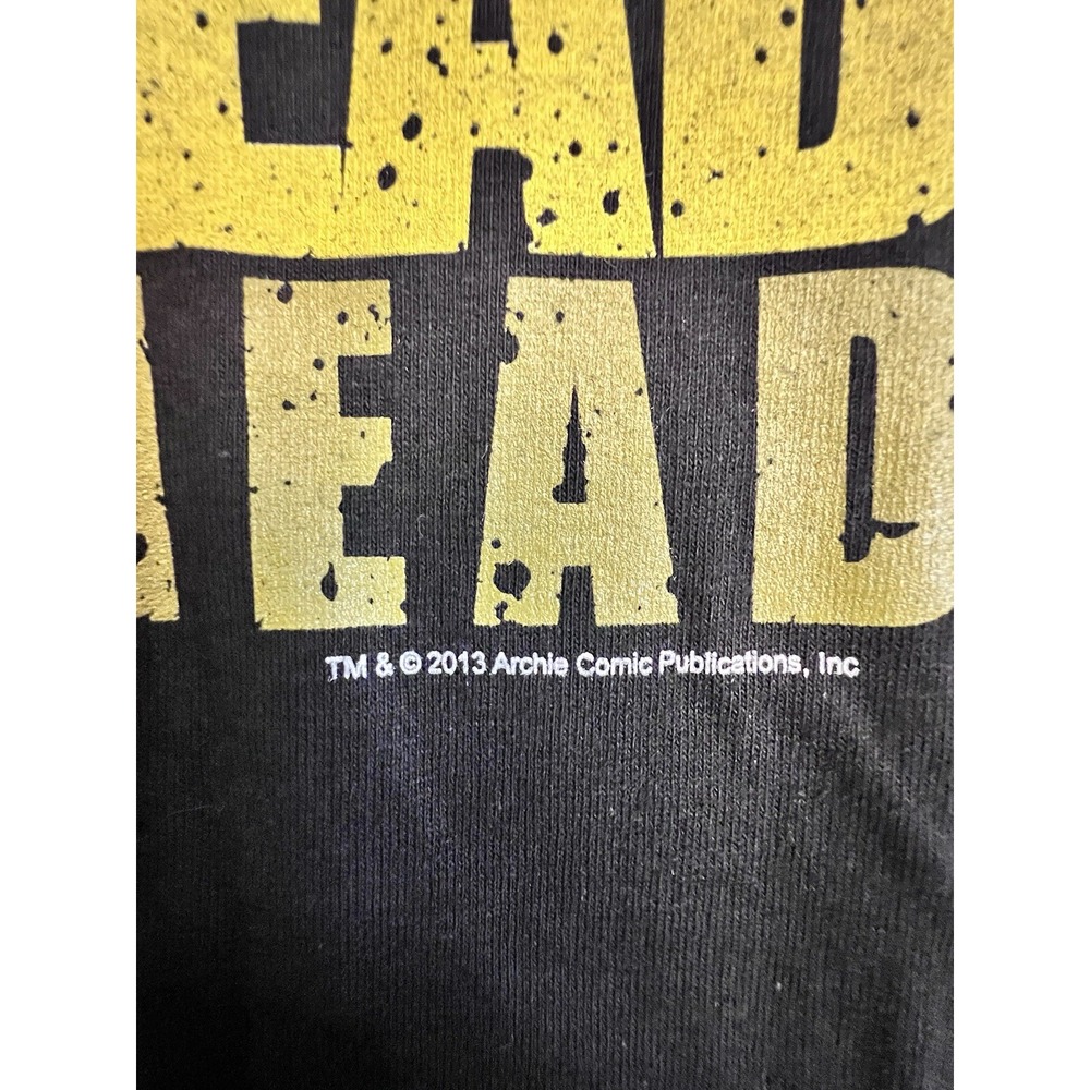 2013 "UNDEAD JUGHEAD" XL Deadstock Archie Riverdale Graphitti Comics Tshirt - Picture 3 of 5